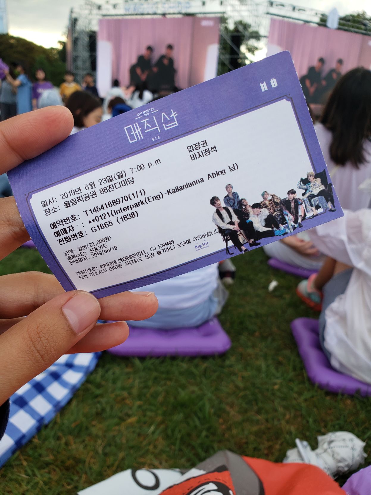 BTS 5th Muster